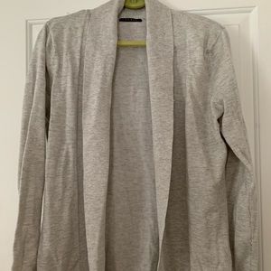 Large Grey open cardigan